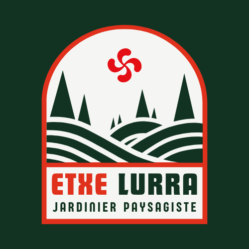 Logo ETXE LURRA – Jardinier Paysagiste au Pays Basque et Sud des Landes, spécialisé en création et entretien de jardins.